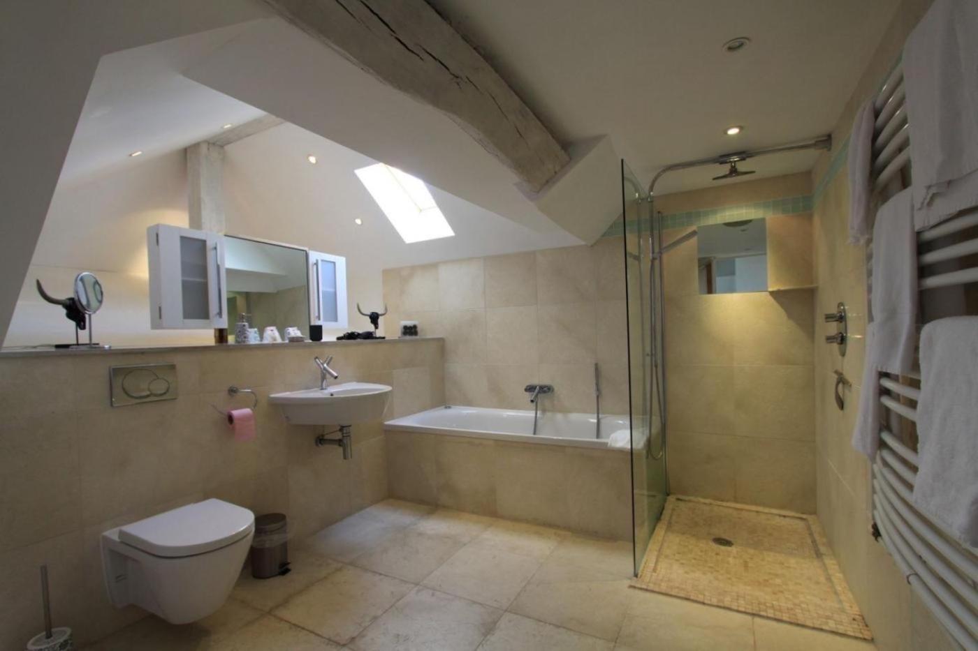 Bed and Breakfast Le Prieure De Buffon Zimmer foto