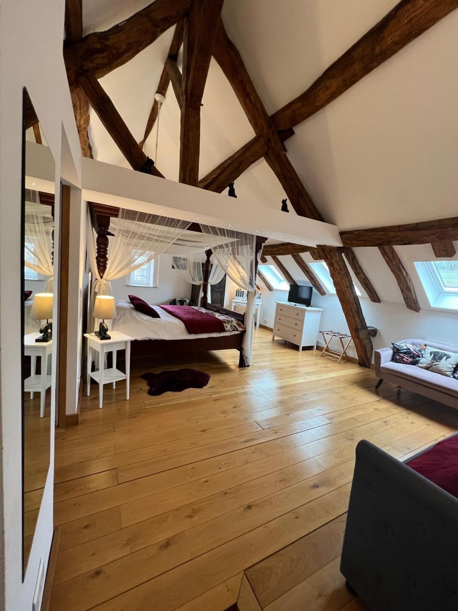 Bed and Breakfast Le Prieure De Buffon Zimmer foto